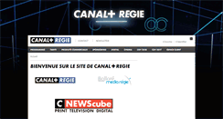 Desktop Screenshot of canalplusregie.fr